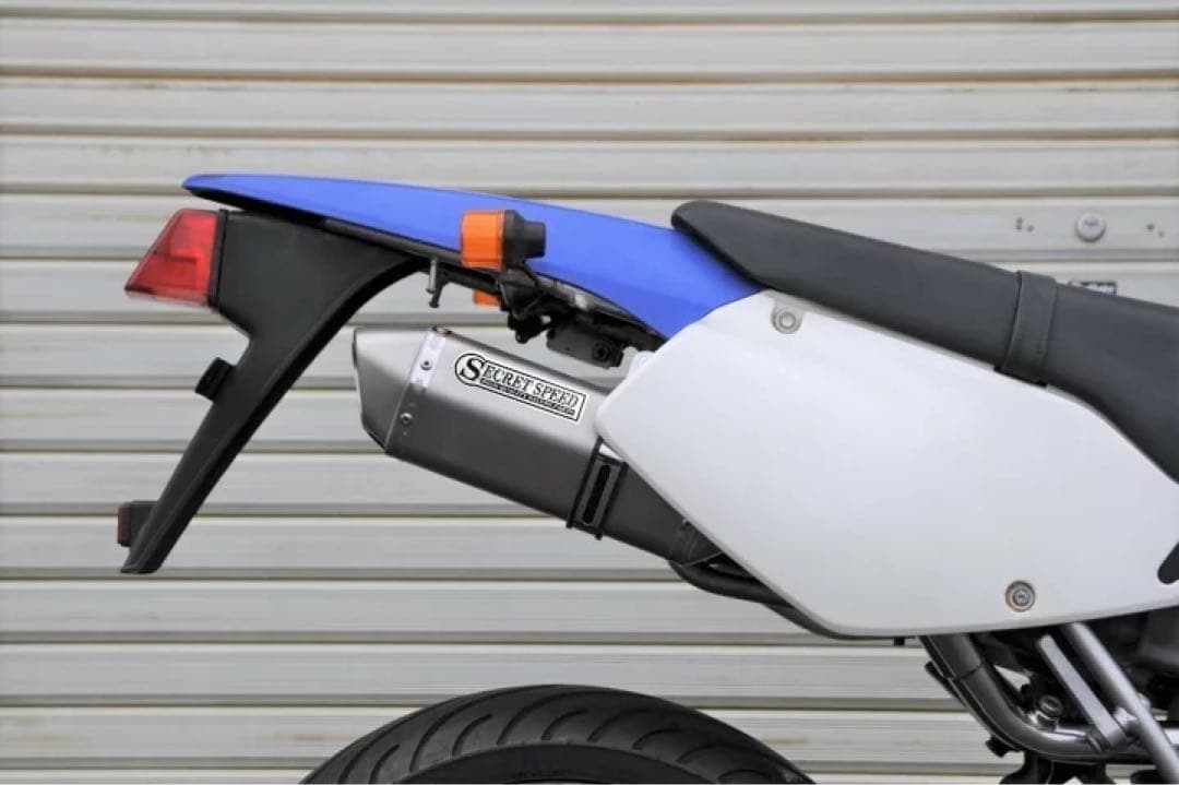 専用スリップオンマフラー異形サイレンサー KLX ソリッドDトラッカー250