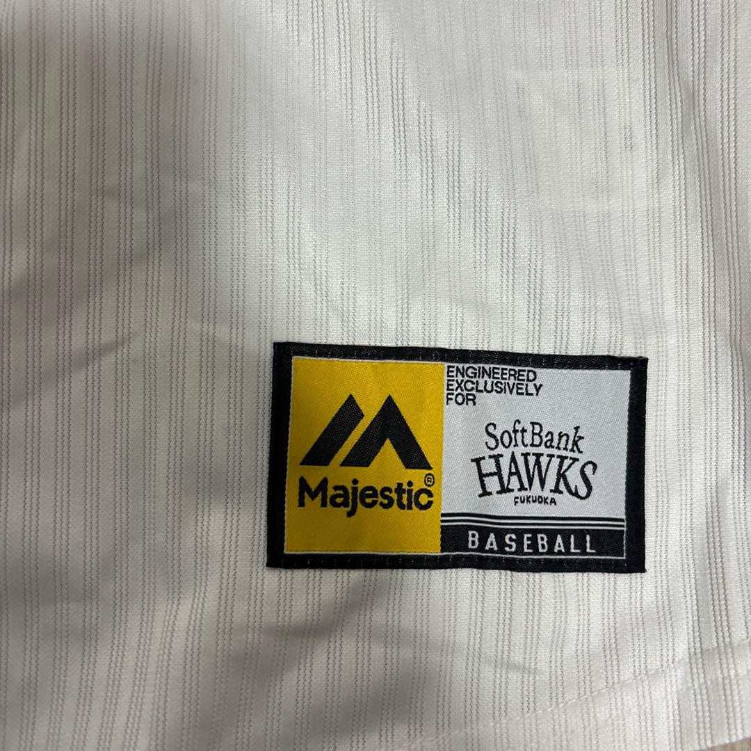 和田毅 21 ソフトバンクホークス レプリカユニフォーム Majestic製