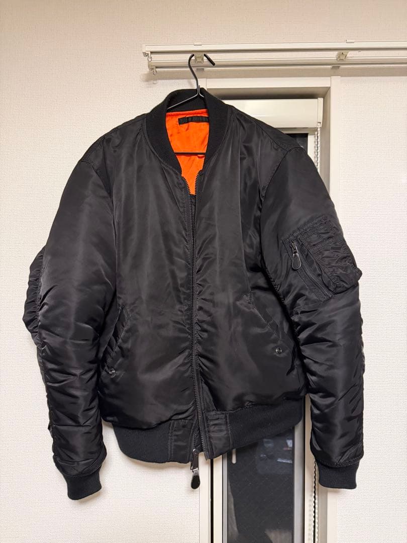 AVIREX MA-1フライトジャケット ブラック