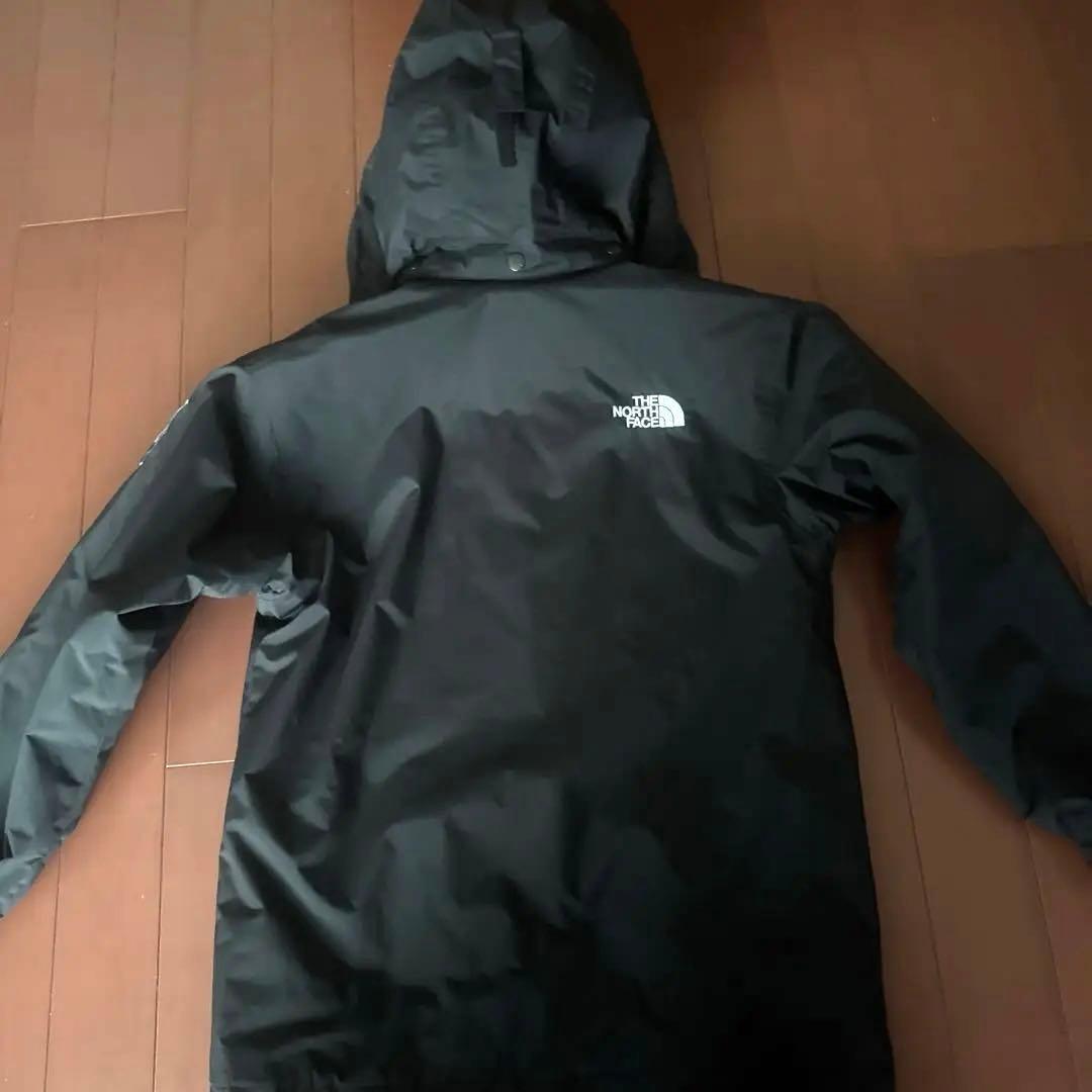 ノースフェイス　キッズ　ウィンターコーチジャケット　ボックスロゴ