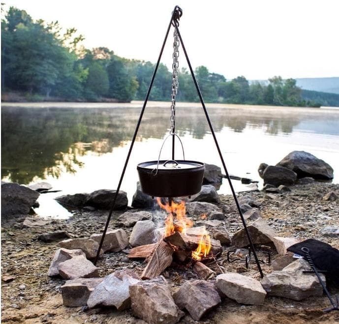 未使用！LODGE ロッジ トールボーイトライポッド 5TP2★②