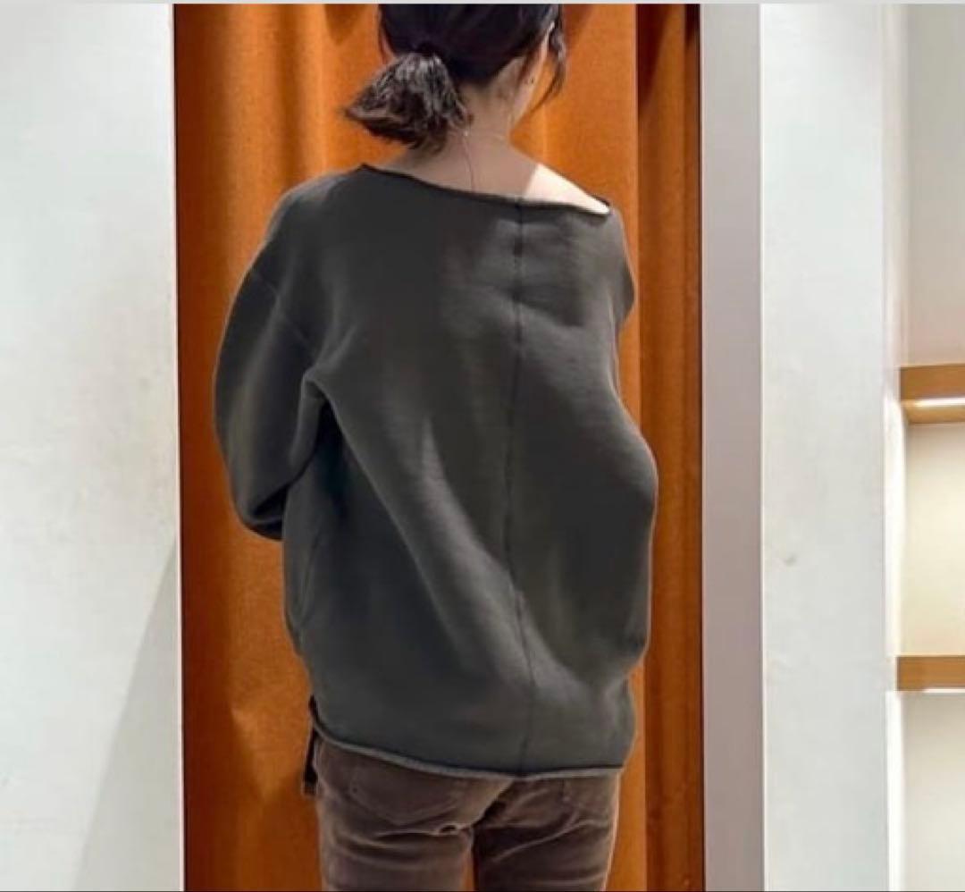 whim gazette ピグメントスウェットプルオーバー