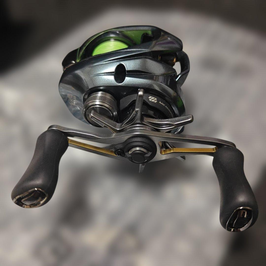 シマノ 22 アルデバラン BFS XG 右巻き 新品未使用 ライン付き