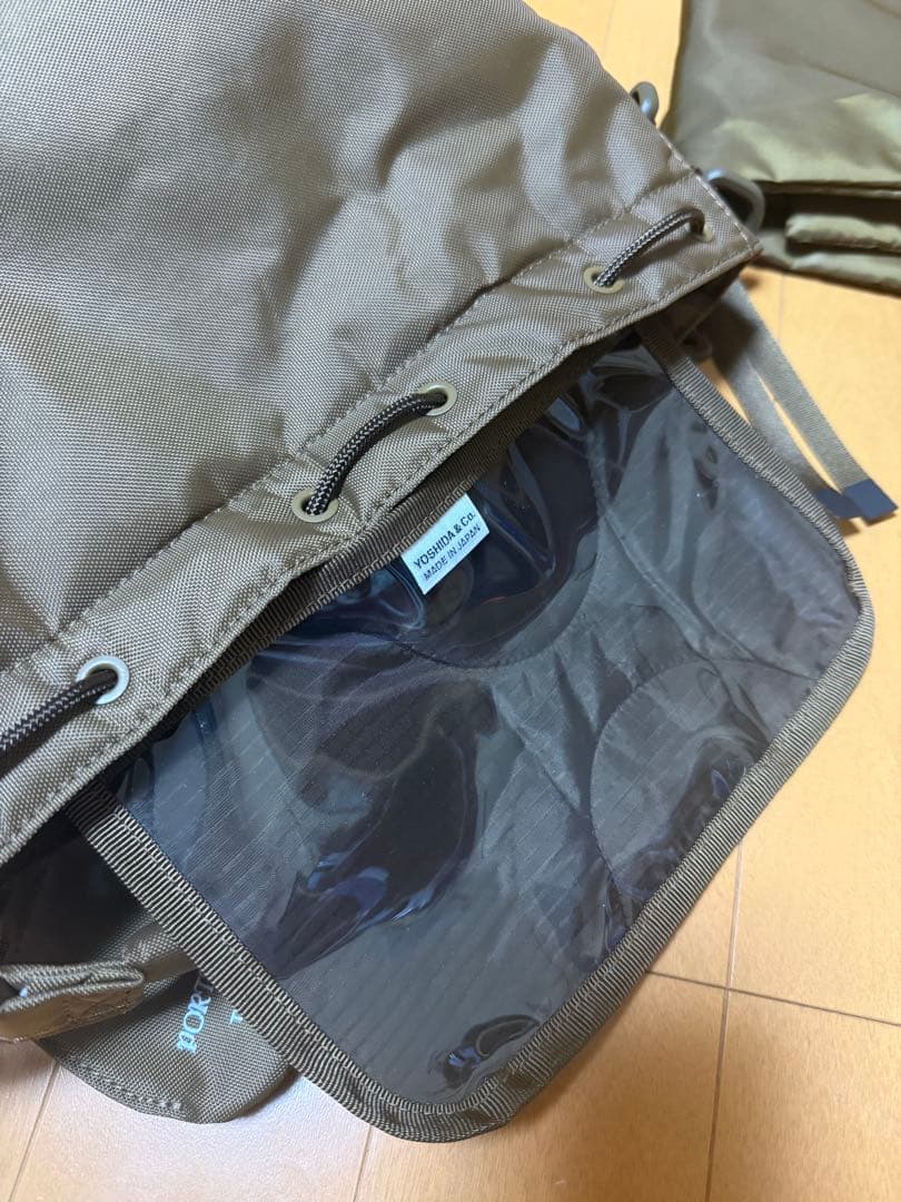 PORTER × HYKE FW25 ツールバッグ ブラウン