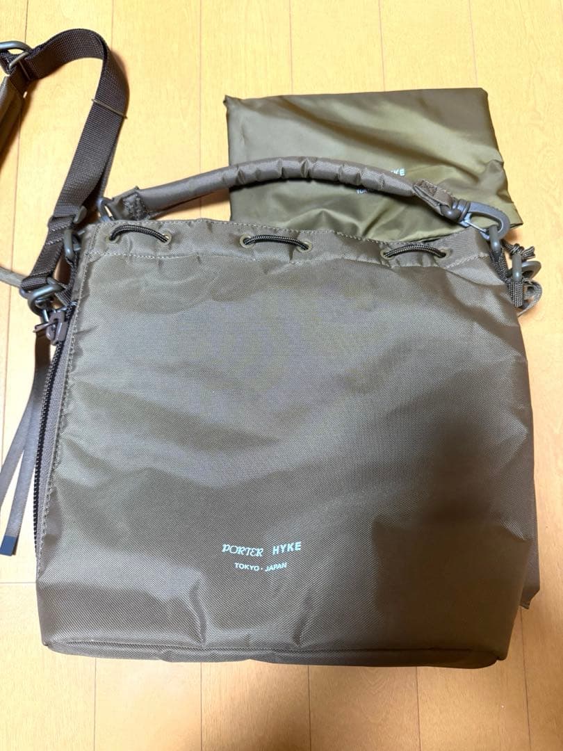 PORTER × HYKE FW25 ツールバッグ ブラウン