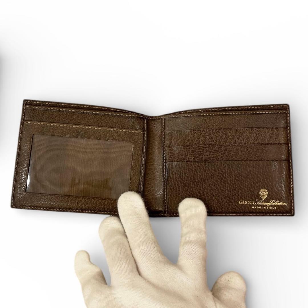 【箱付き】GUCCI 二つ折り財布 GG スプリーム オールド シェリー グッチ