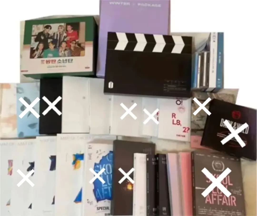 bts アルバム DVD まとめ売り バラ売り×