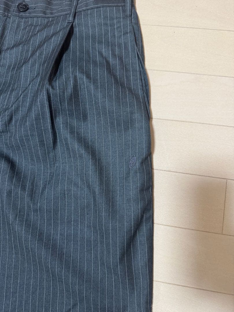 パンツ Stussy STRIPED VOLUME PLEATED TROUSER 32