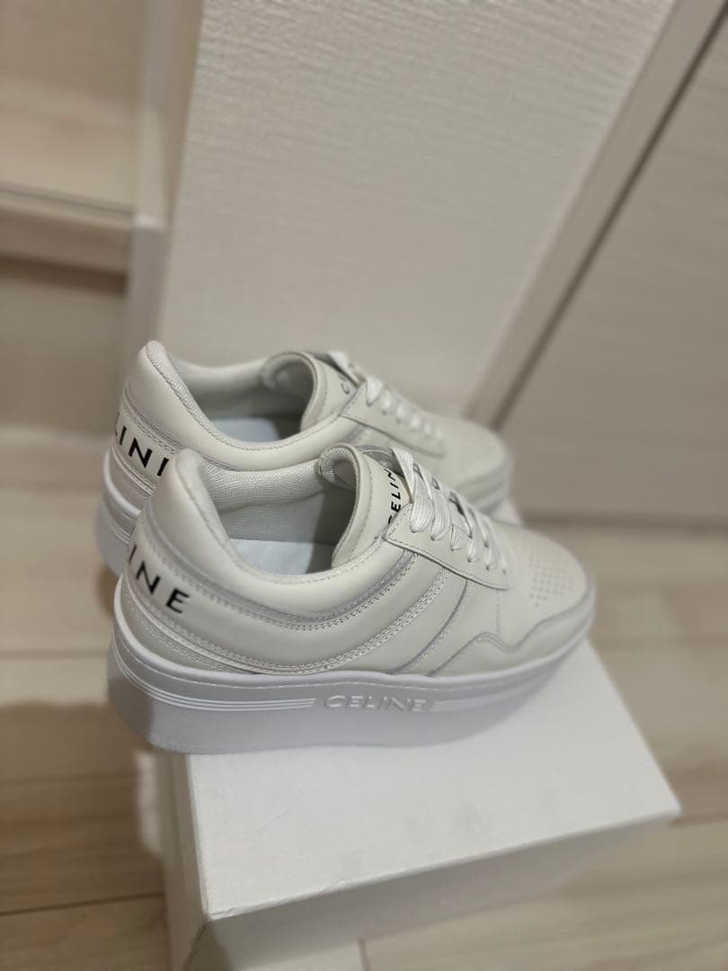 来週まで！CELINEブロックスニーカーウェッジアウトソール36
