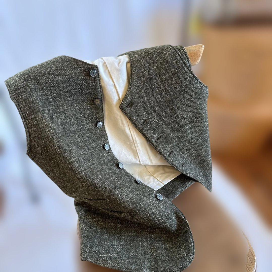 ARTS&SCIENCE アーツアンドサイエンス　ウールリネンベスト　サイズ2