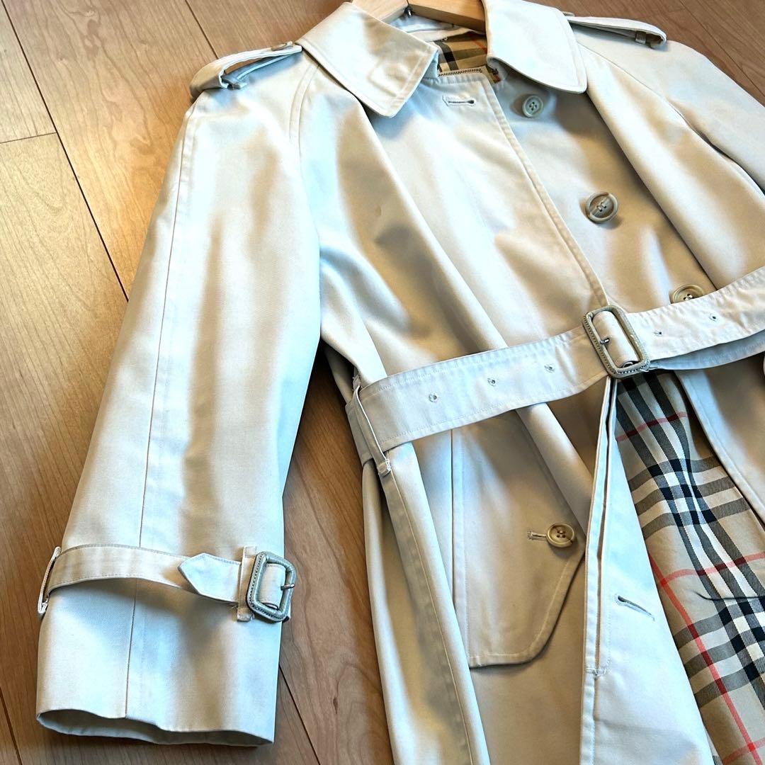 Burberrys ベージュ トレンチコート　ノバチェック　ヴィンテージ