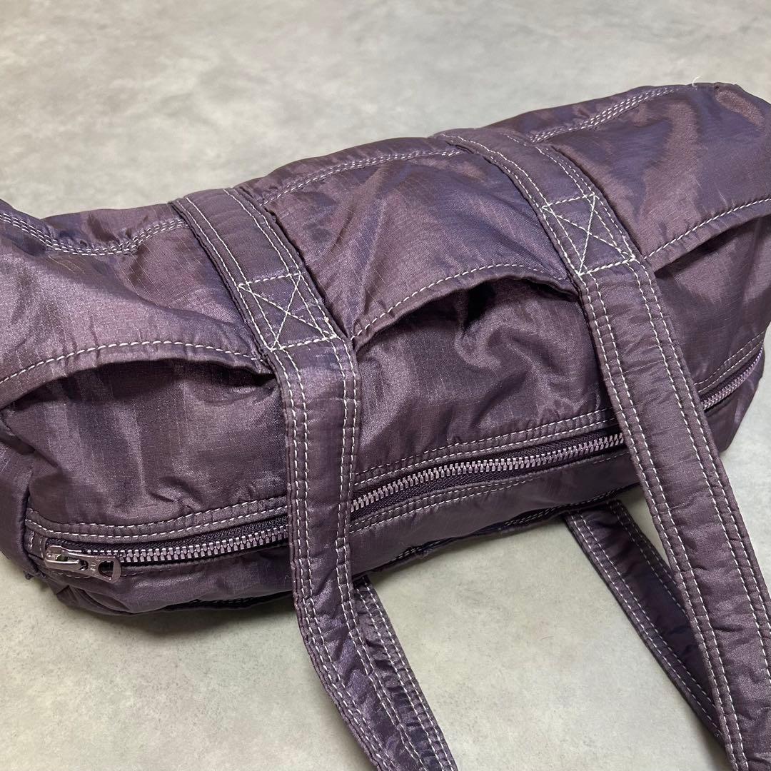 【希少 伊勢丹限定】PORTER ポーター タンカー ミニボストン パープル