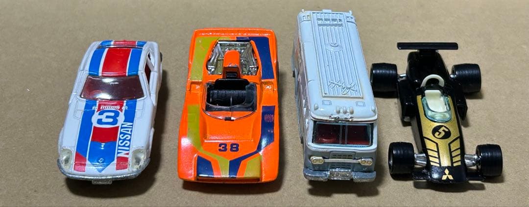 傷あり 日本製 トミカ ギフトセット レーシングカーシリーズNo.3