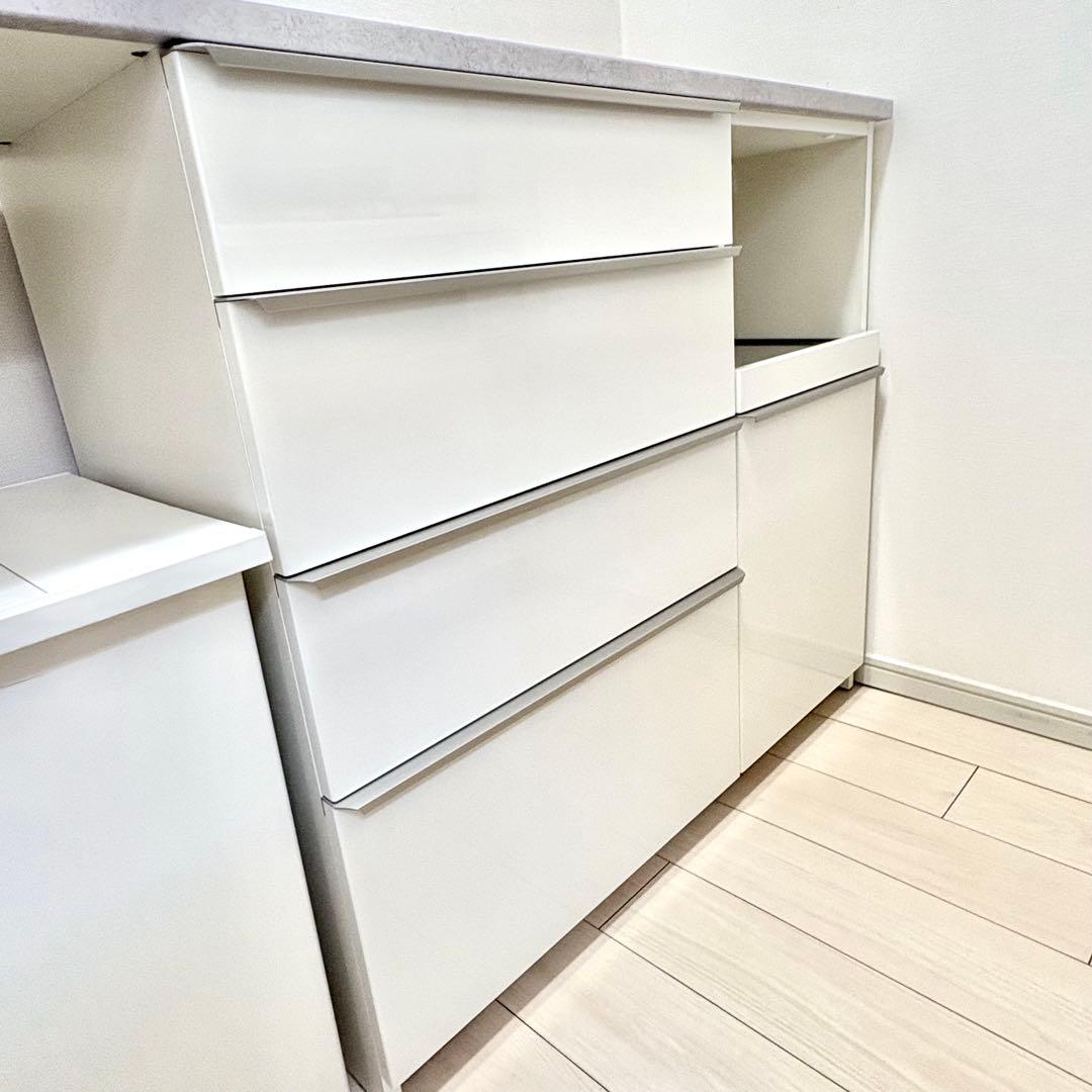 【1/20発送】パモウナ　ECA-S1400R下台　キッチンカウンター オープン