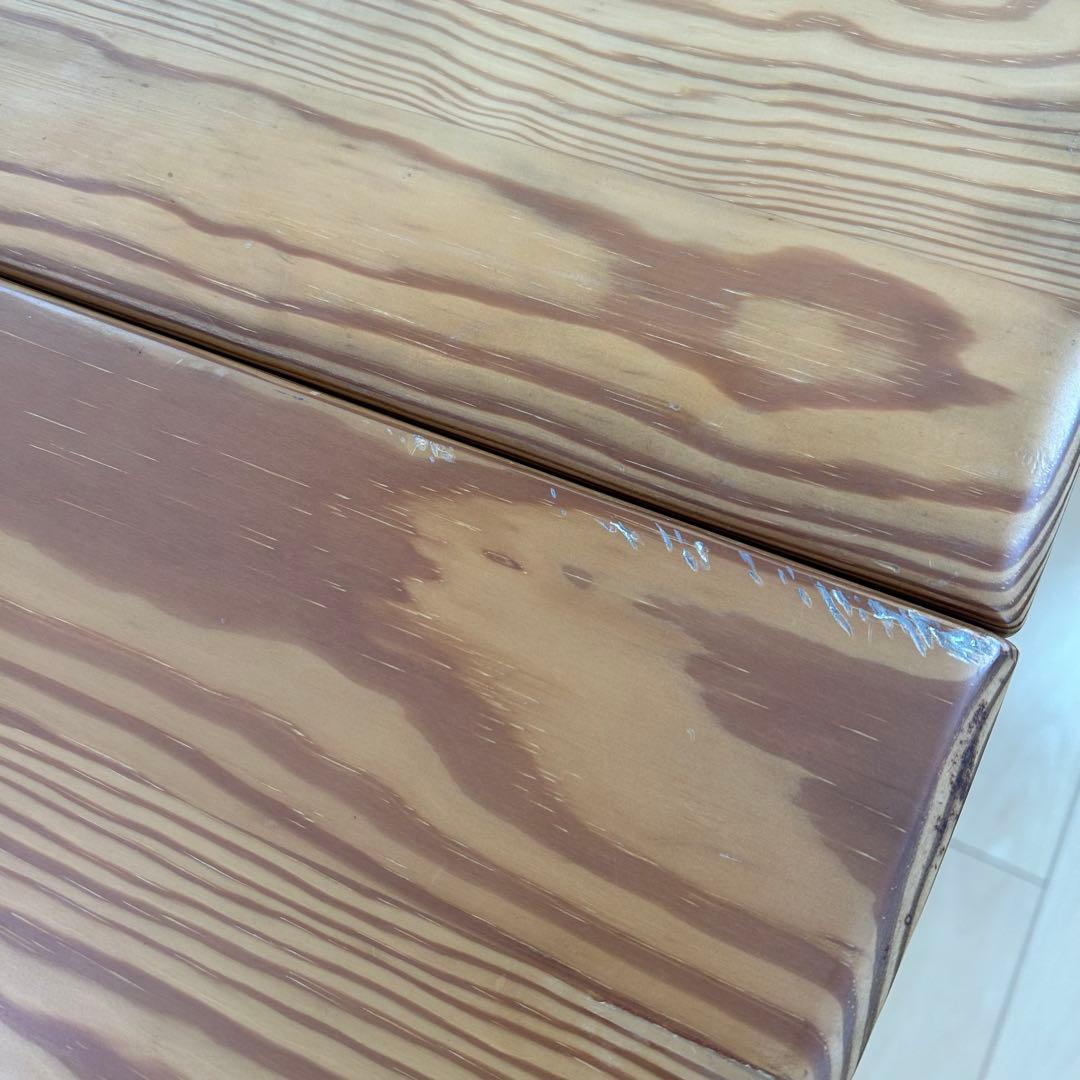 ナジコジャパン　バタフライワゴン　キッチンワゴン　サイドテーブル　天然木　松