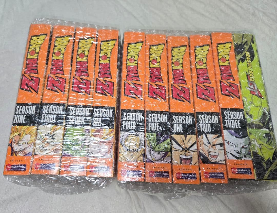 ドラゴンボールＺ DVD 海外製 1～9 + GT 合計10巻
