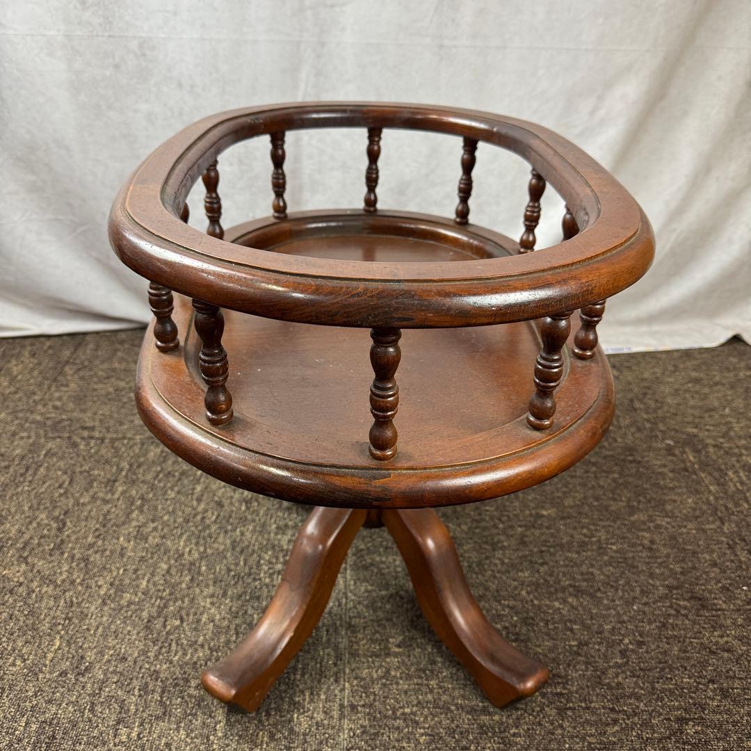 木製花台 アンティーク家具 アンティーク置物 花台 飾り台 オブジェ レトロ