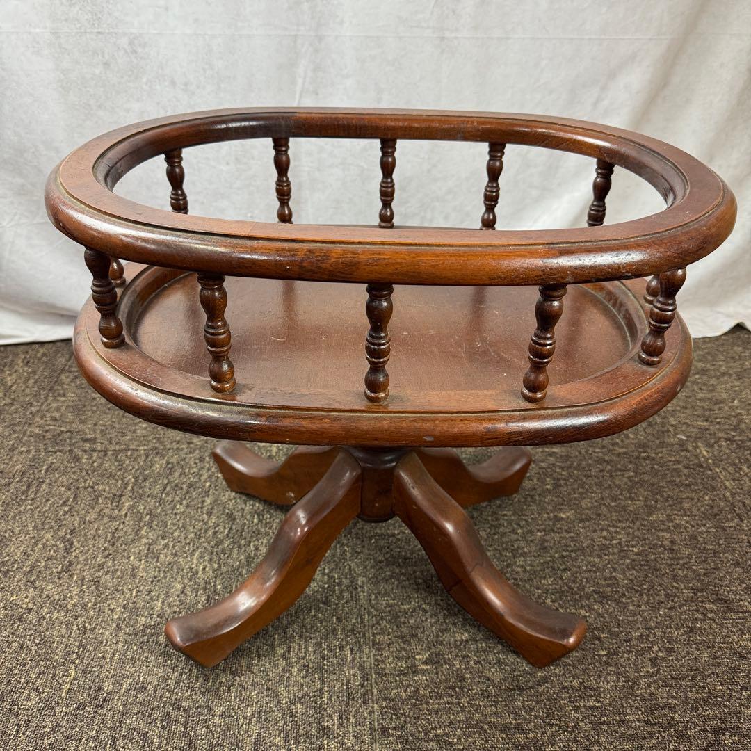 木製花台 アンティーク家具 アンティーク置物 花台 飾り台 オブジェ レトロ