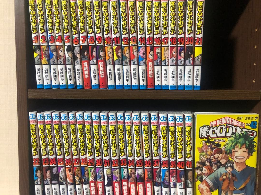 特典　ポストカード付　僕のヒーローアカデミア 1-42巻　全巻　即日翌日発送