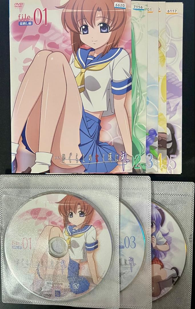 レンタル落ち】DVD ひぐらしのなく頃に シリーズ全30巻セット