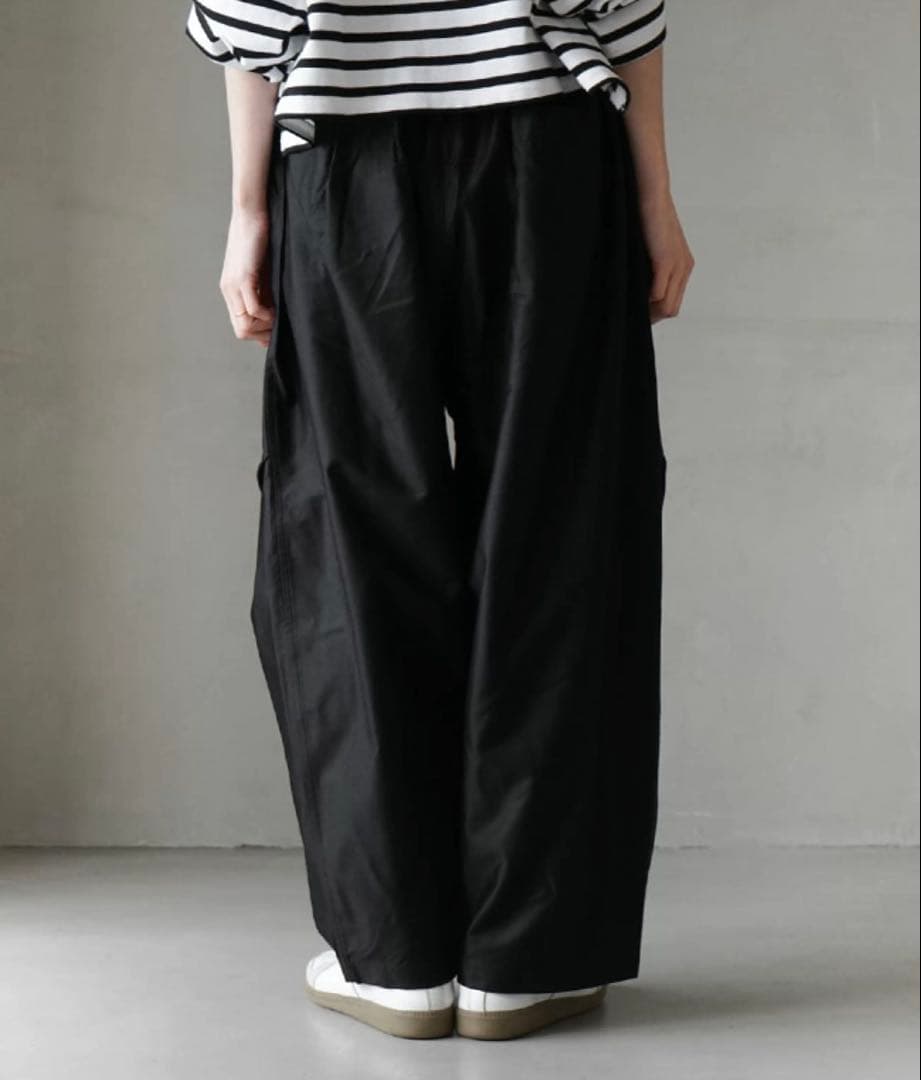 mizuiro ind ミズイロインド　モールスキンワイドカーゴパンツ