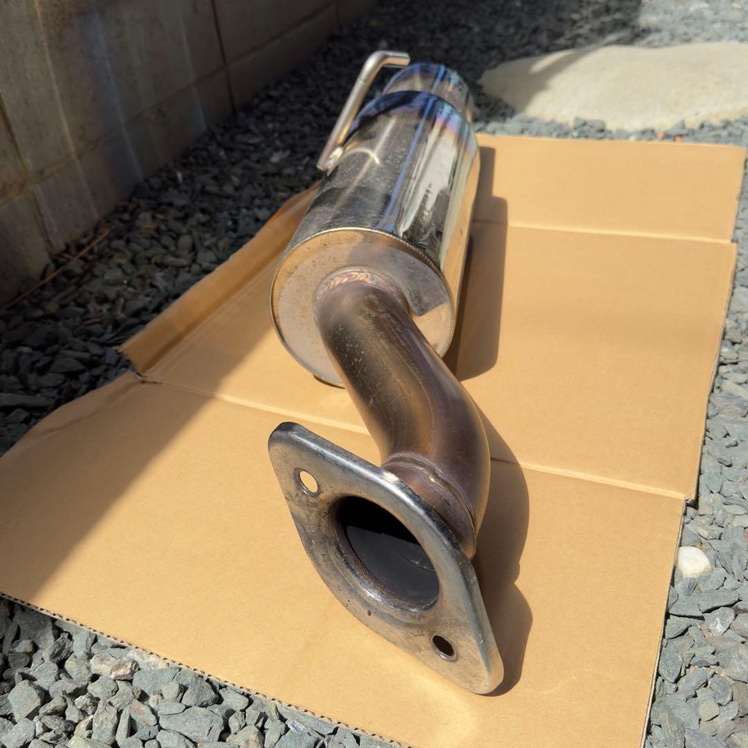 【BE FREE】 NDロードスター用　オールステン砲弾マフラー　リアピースのみ