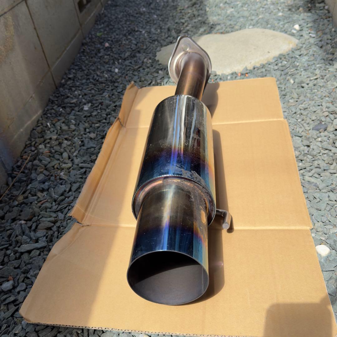 【BE FREE】 NDロードスター用　オールステン砲弾マフラー　リアピースのみ