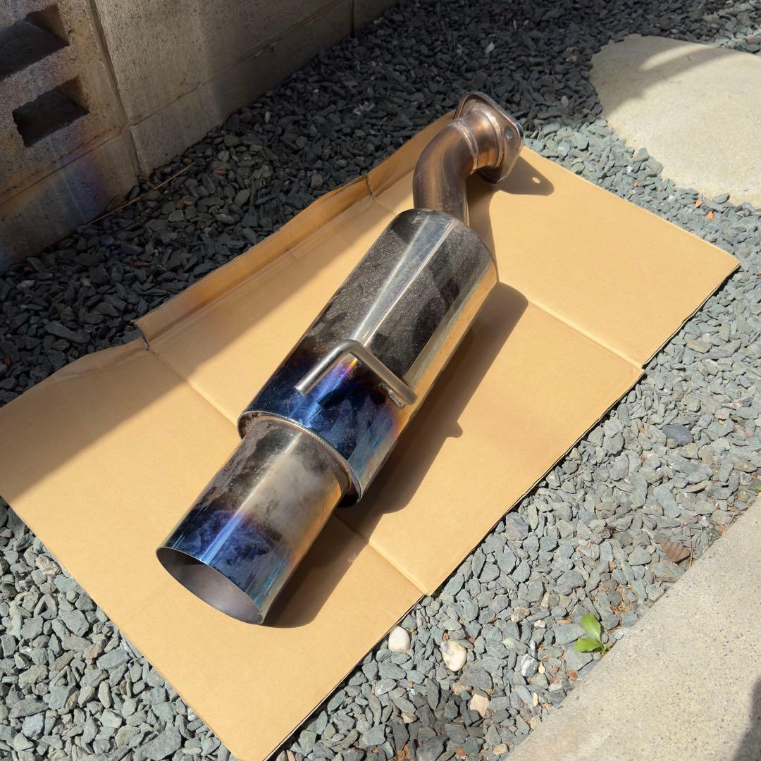 【BE FREE】 NDロードスター用　オールステン砲弾マフラー　リアピースのみ