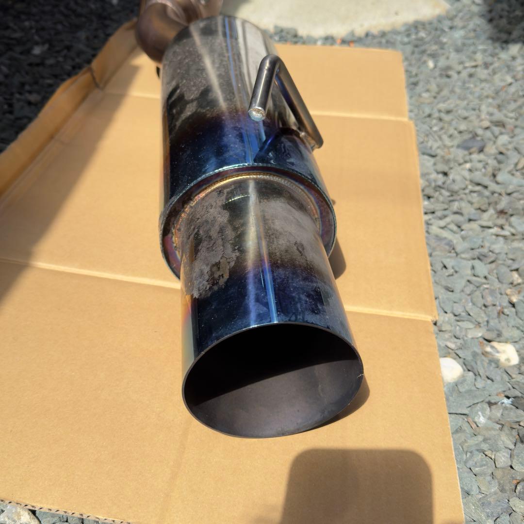 【BE FREE】 NDロードスター用　オールステン砲弾マフラー　リアピースのみ