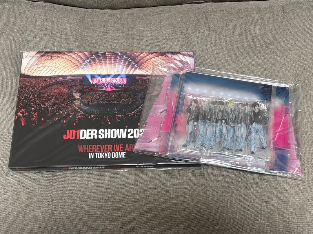 JO1DER SHOW 2025 東京ドーム DVD FC限定版 アクスタ付き