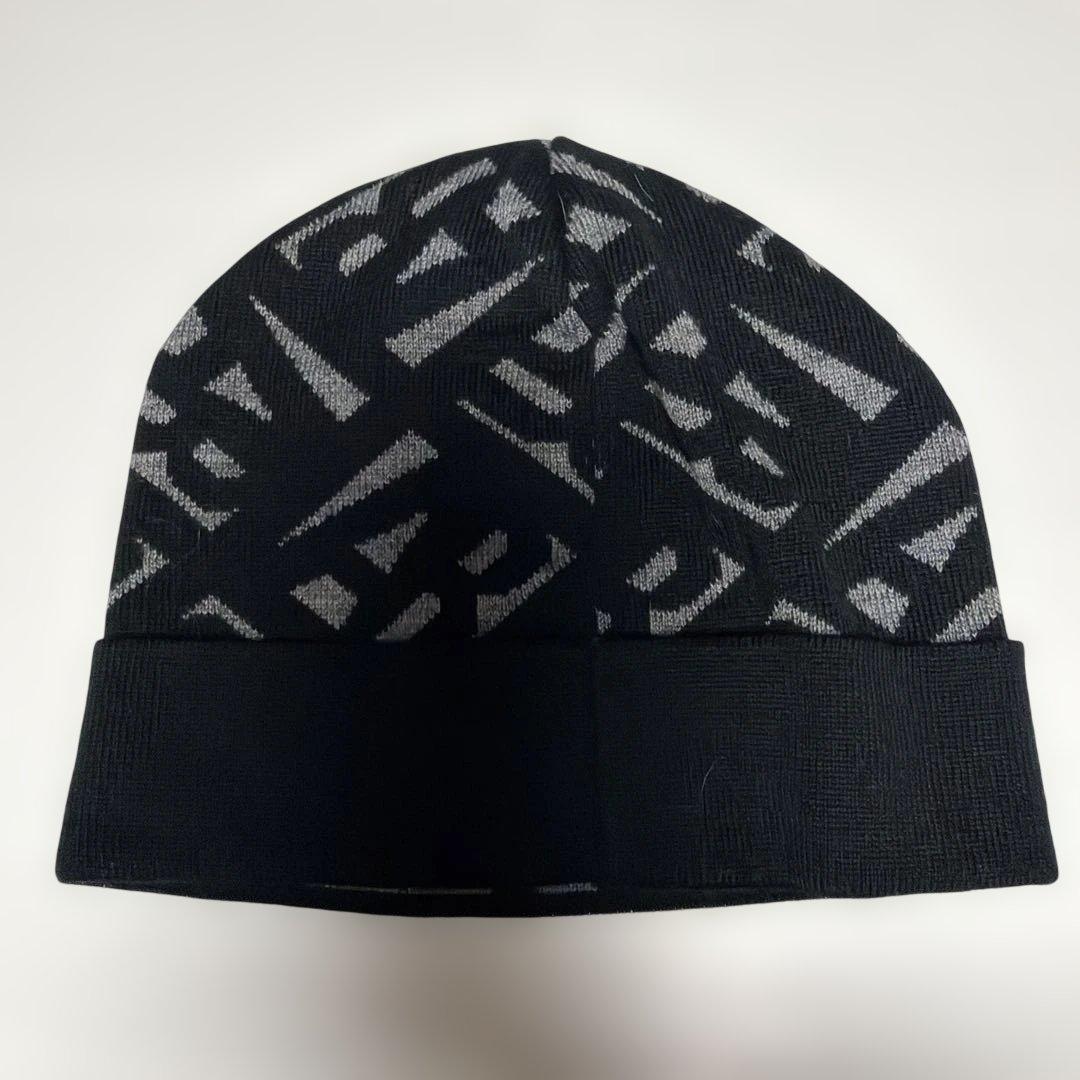 ☆Vivienne Westwood☆ニット帽／ビーニー☆黒×グレー☆ほぼ新品☆