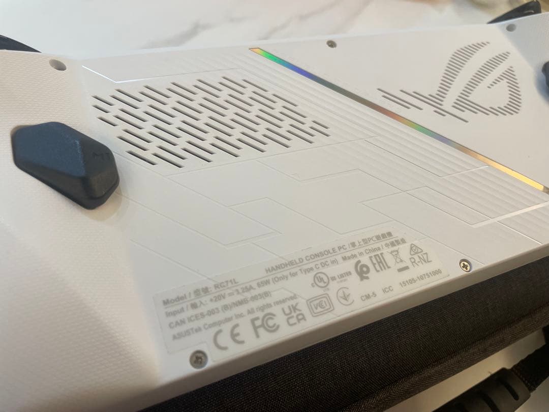 ふ*バ様 2TB増設 ROG Ally 2230 ホワイト ゲーミングモバイルパ