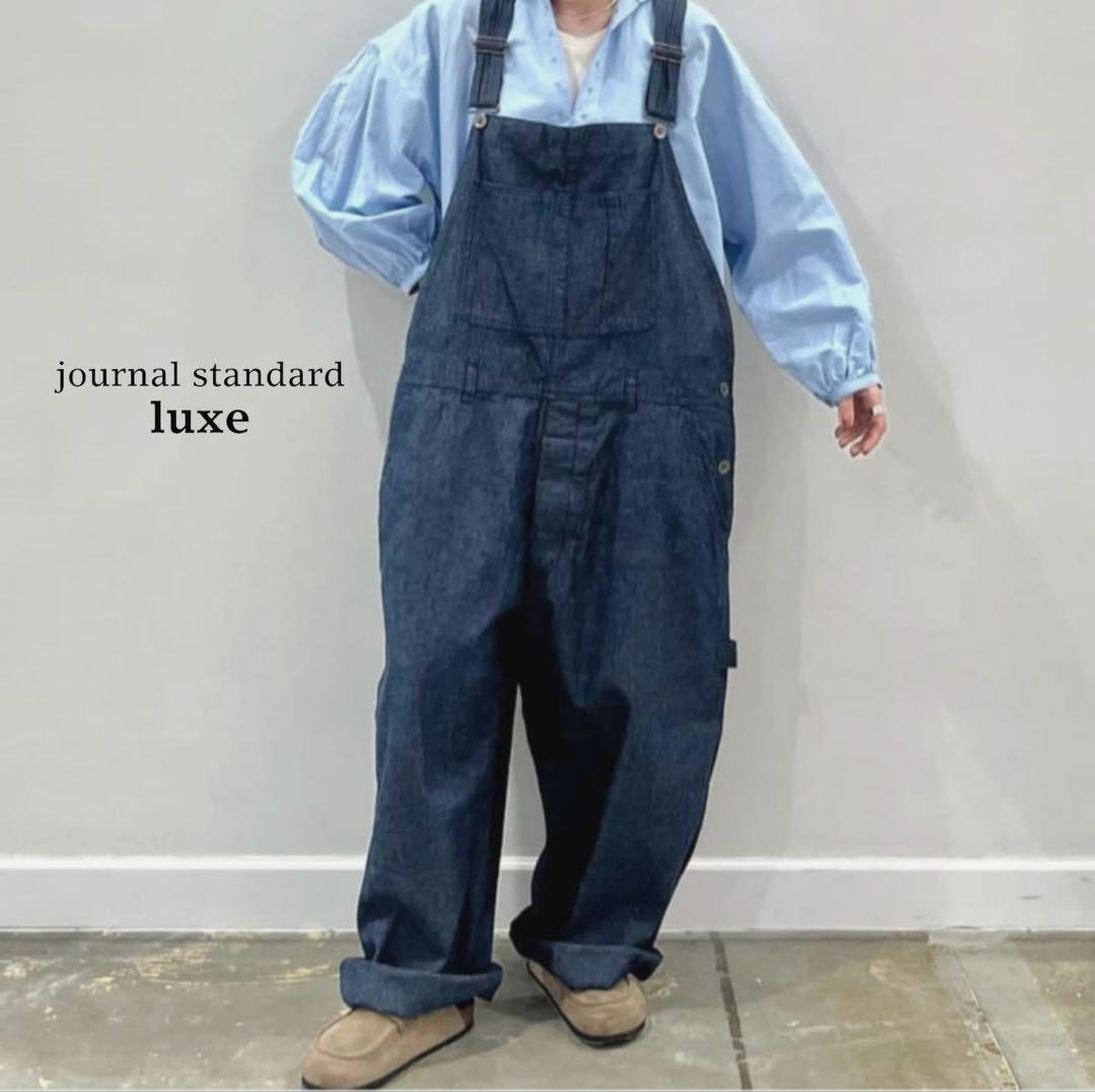 JOURNAL STANDARD LUXE CLシャンブレーオーバーオール です
