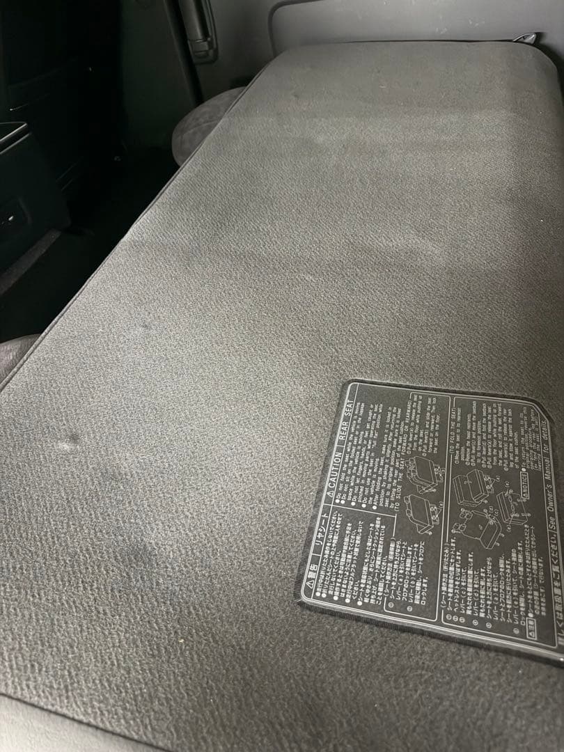 ハイエース　スーパーGL 後部座席