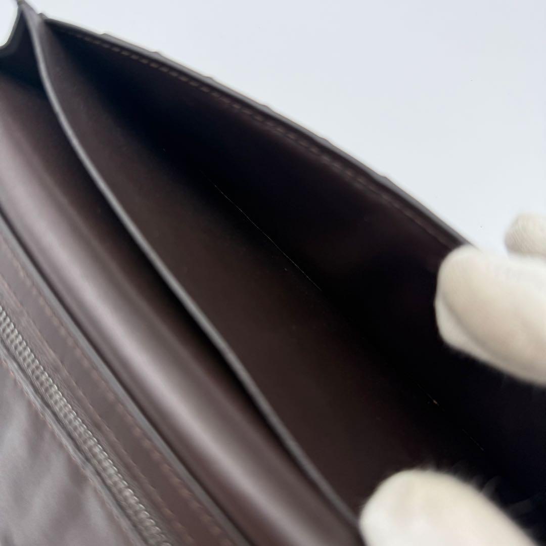 ベルルッティ サンタル カリグラフィ スクリット レザー 長財布 二つ折り 本革