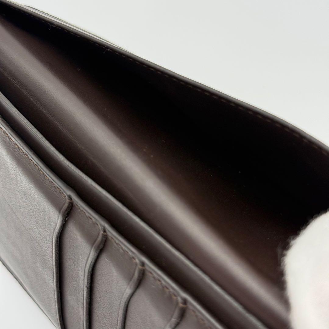 ベルルッティ サンタル カリグラフィ スクリット レザー 長財布 二つ折り 本革