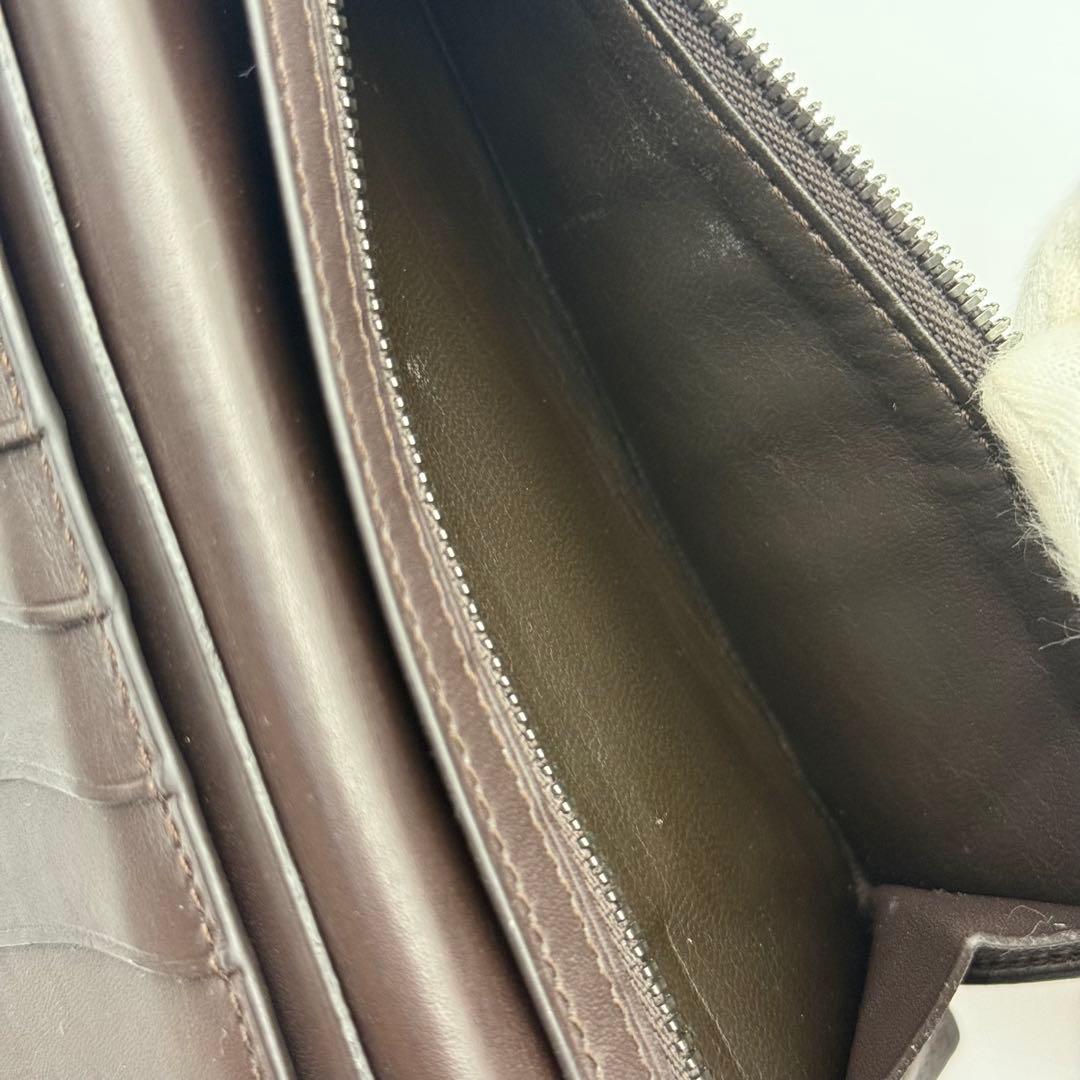 ベルルッティ サンタル カリグラフィ スクリット レザー 長財布 二つ折り 本革