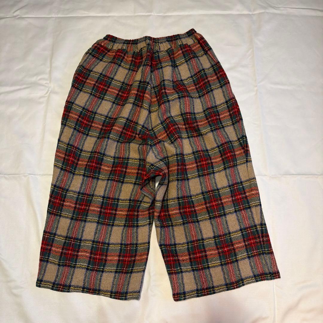 パンツ R&D.M.Co- WOOL TARTAN CHECK GUM PANTS