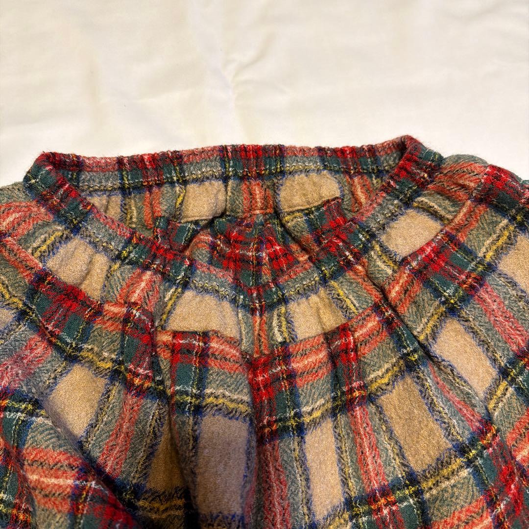パンツ R&D.M.Co- WOOL TARTAN CHECK GUM PANTS