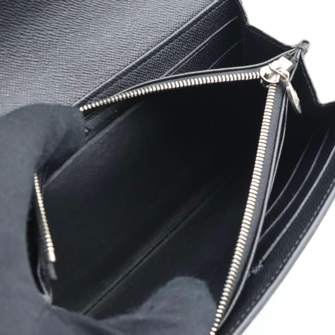 【美品】ルイヴィトン　ポルトフォイユツイスト　エピ　長財布　黒