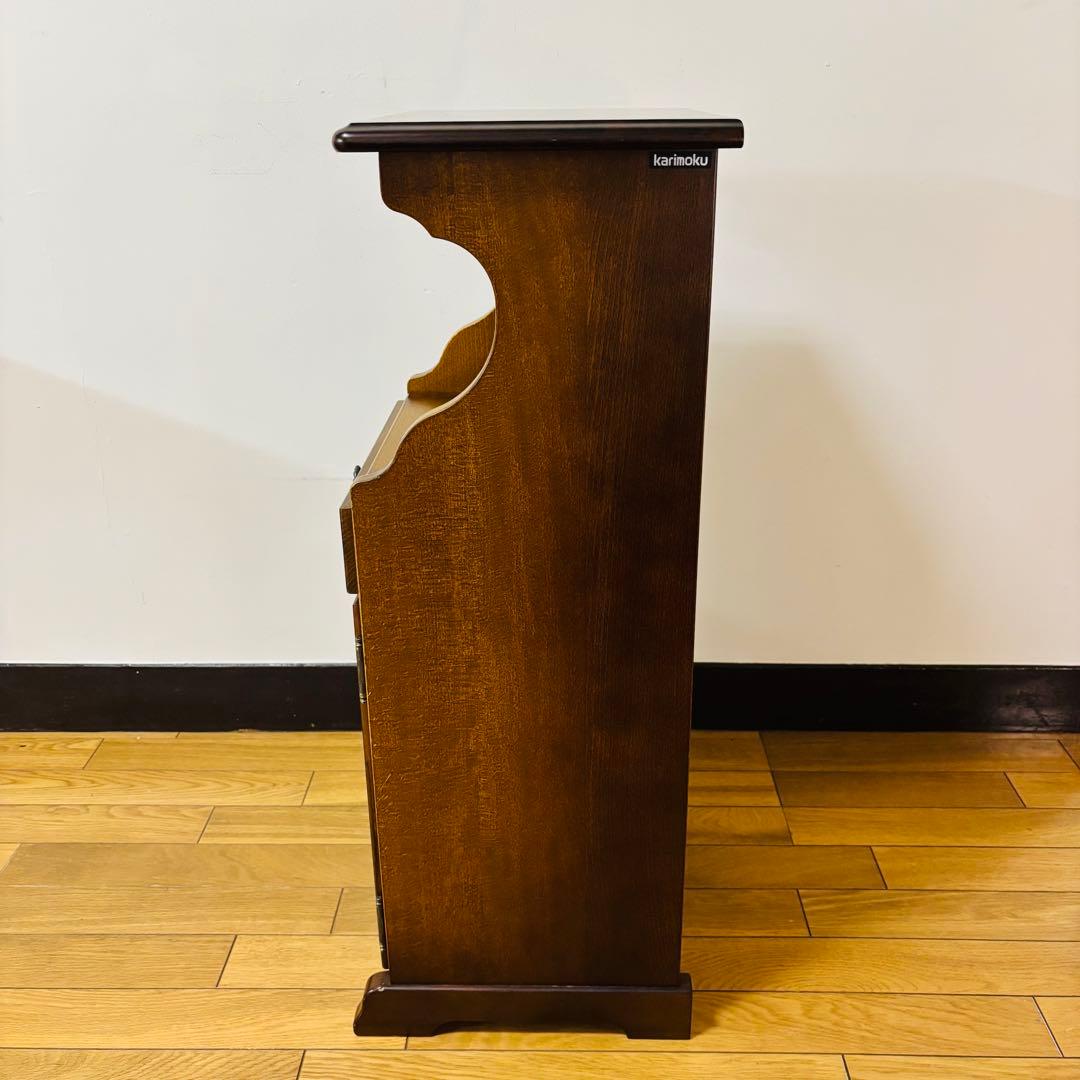 karimoku カリモク コロニアル 電話台 サイドテーブル　送料込み