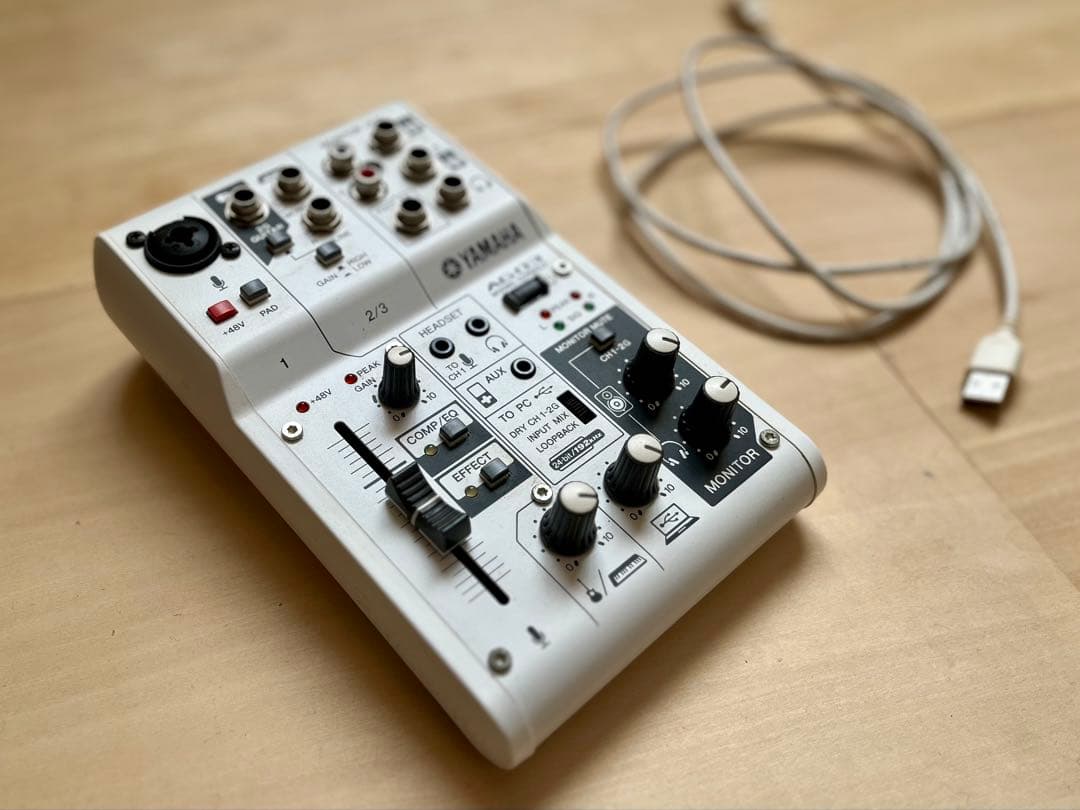 【配信セット】YAMAHA AG03 ＆ SHURE SM58 マイクスタンド付