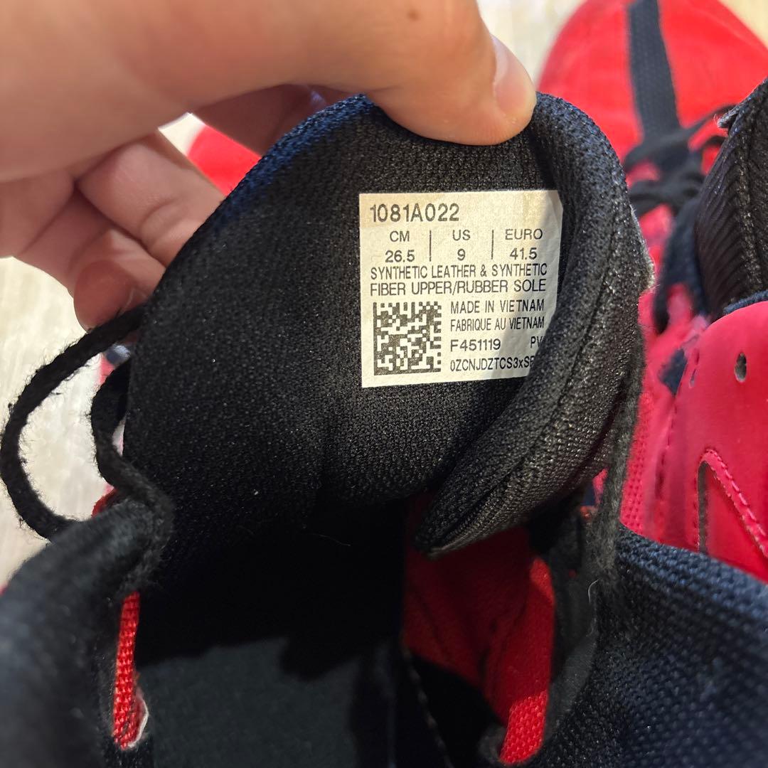 ASICS ボクシングシューズ レッド