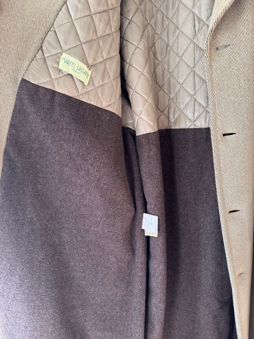 マルセルラサンス中綿コートイタリア製サイエンスロンドン