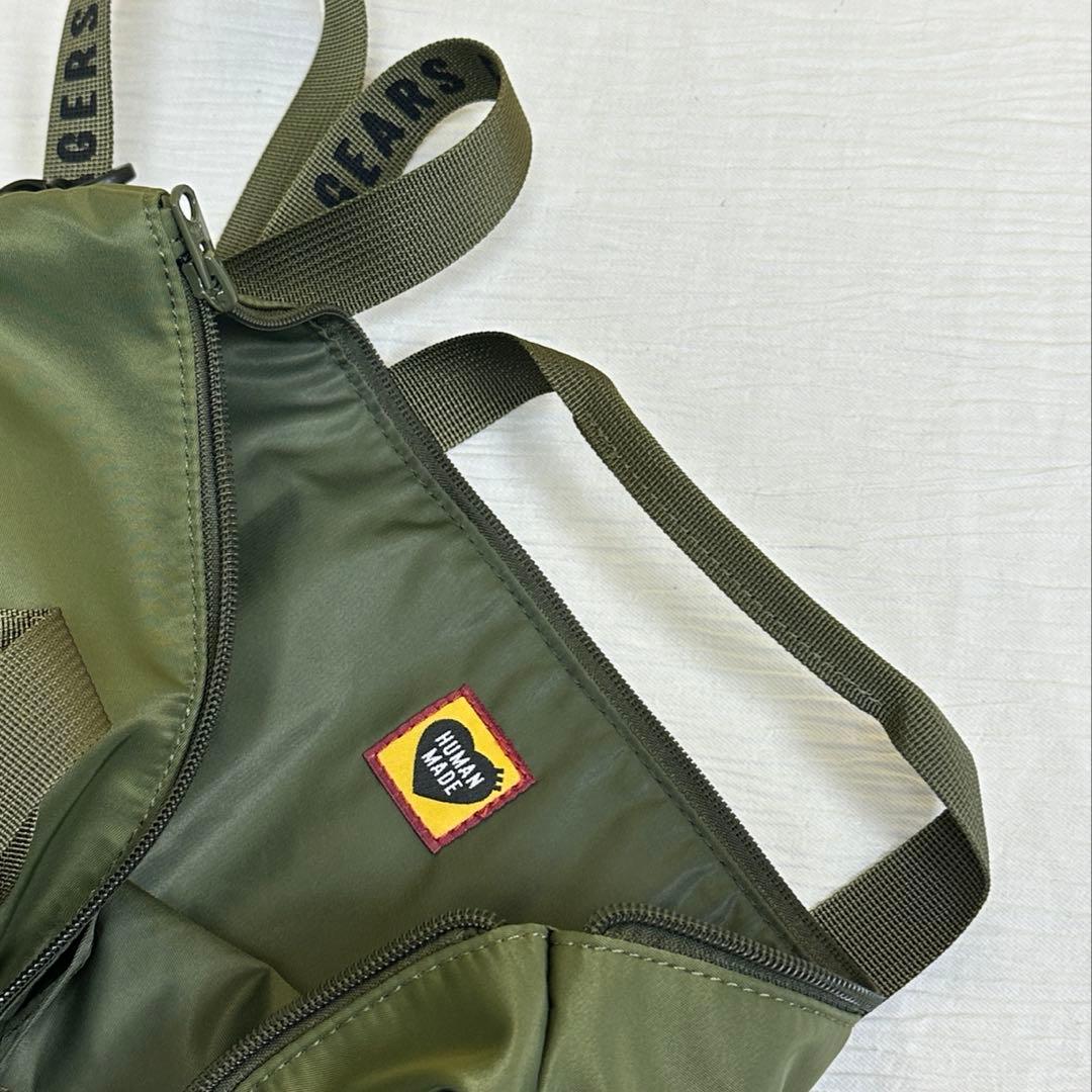 HUMAN MADE ショルダーバッグ オリーブグリーン