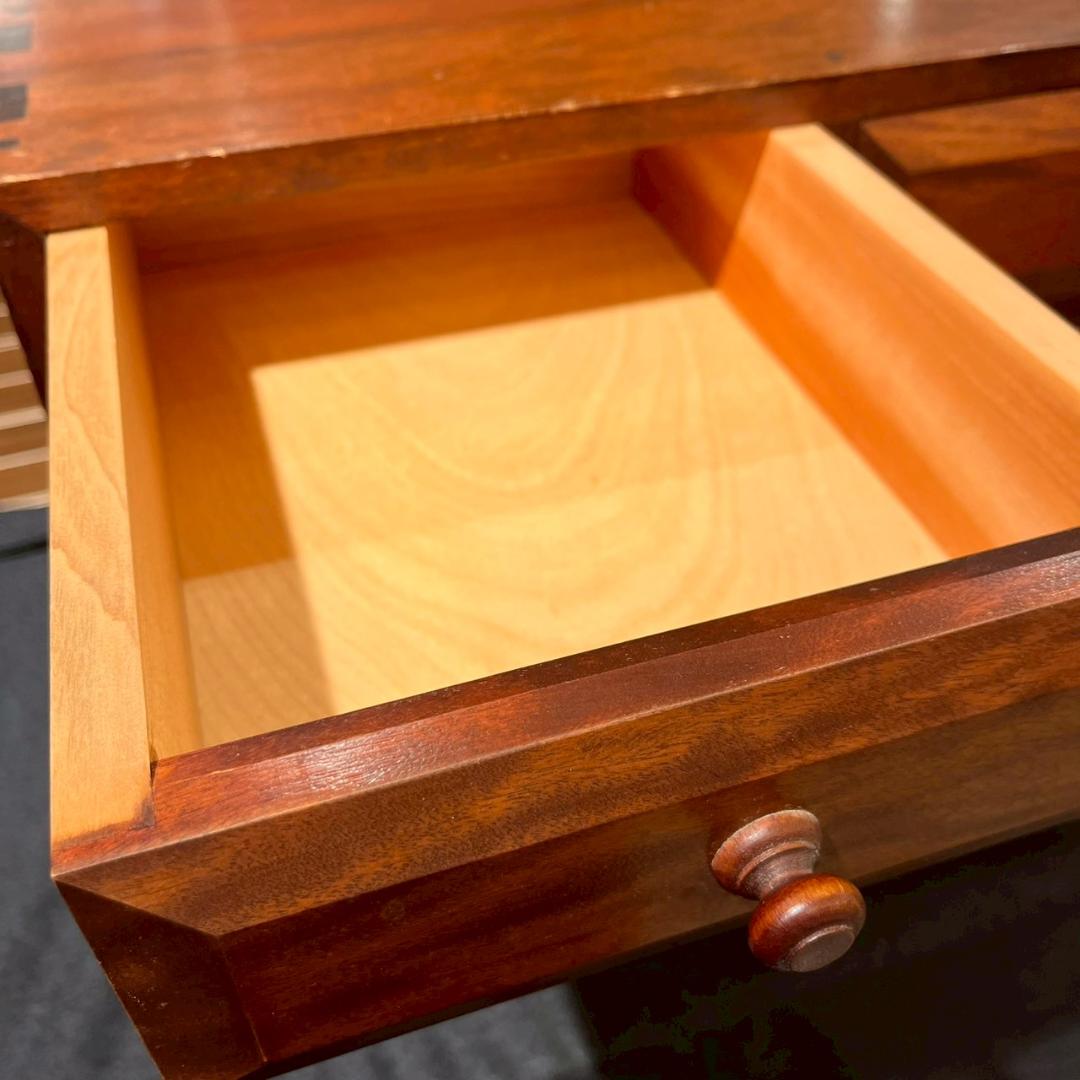 【希少】松本民芸家具 小引出し 内部状態良好 凸面小抽出 ミズメザクラ 無垢