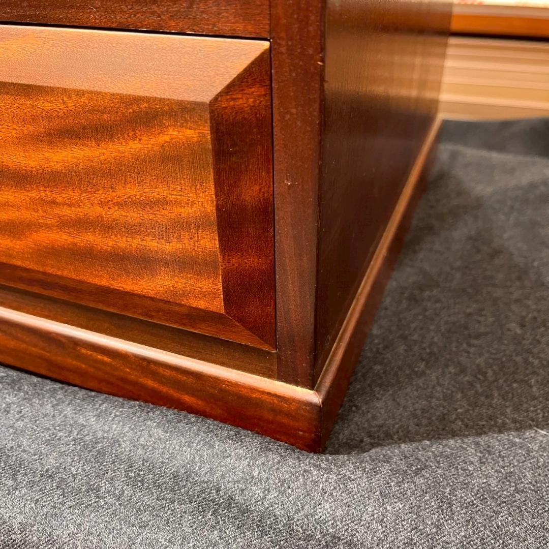 【希少】松本民芸家具 小引出し 内部状態良好 凸面小抽出 ミズメザクラ 無垢