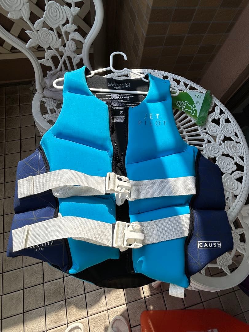 JET PILOT ライフジャケット 青ブルー　美品