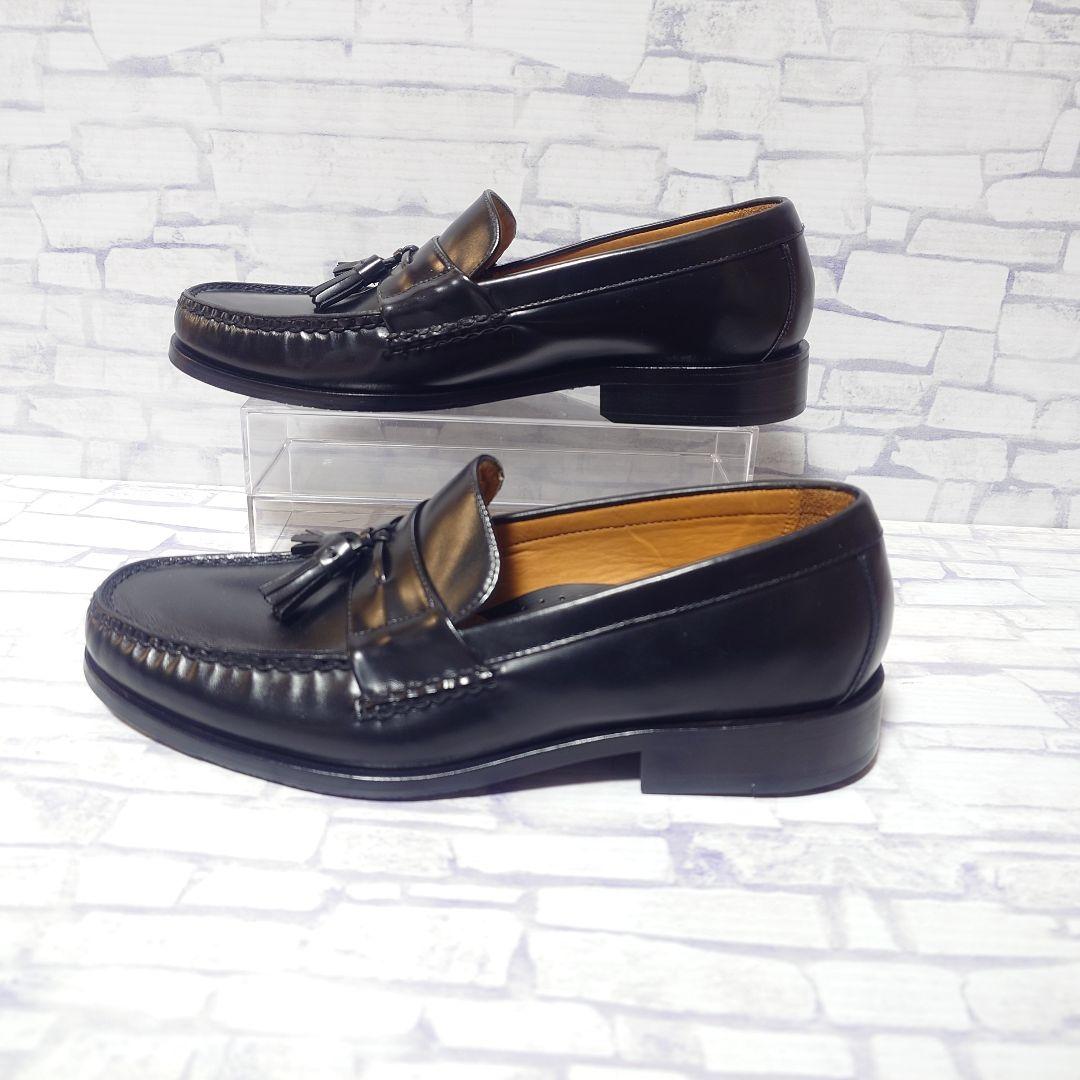 【試し履き程度】COLE HAAN タッセルローファー 黒 25cm ピンチ