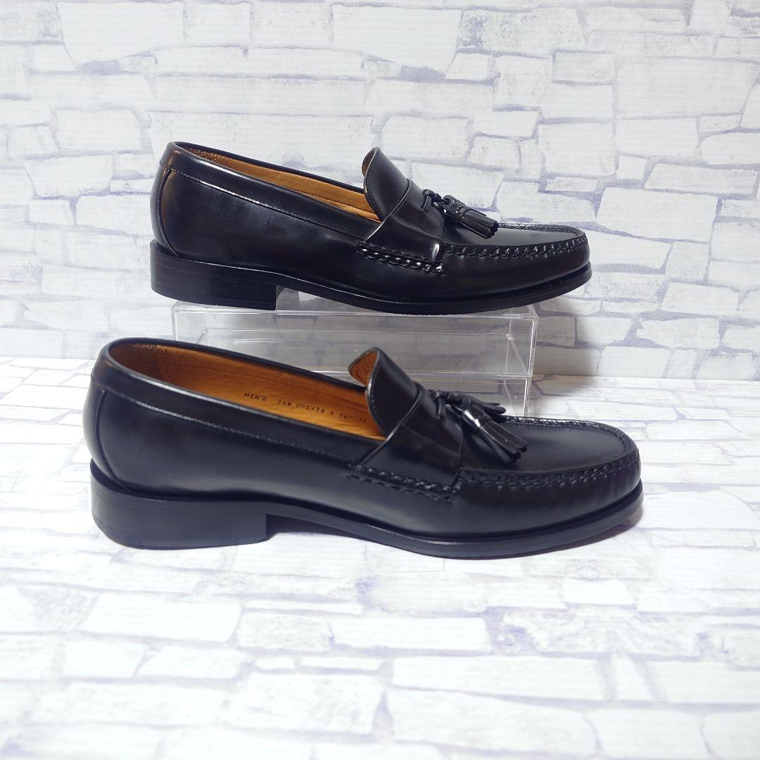 【試し履き程度】COLE HAAN タッセルローファー 黒 25cm ピンチ